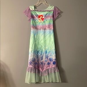 Kids Mermaid Costume Dress - Purple and Green